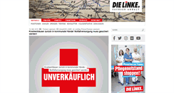 Desktop Screenshot of dielinke-sachsen-anhalt.de